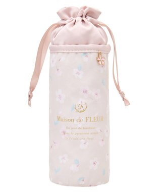 Maison de FLEUR sakuraプリントボトルケース Pink