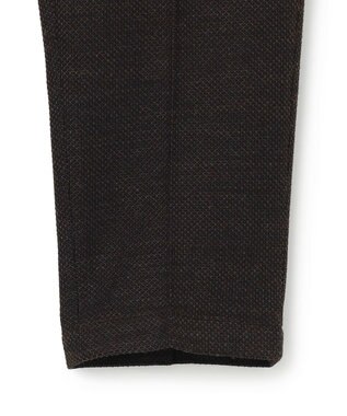 JOSEPH HOMME 【WEB・一部店舗限定】【ストレッチ】 ウールドビージャージー　ドロスト付テーパードパンツ / PEGG CONVERTIBLE ダークブラウン系