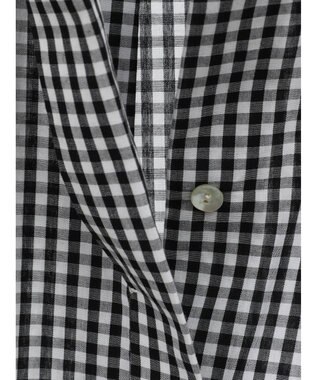 CRAFT STANDARD BOUTIQUE ステンサイドソリッドギンガムチェックブラウス Gingham Check