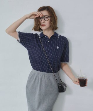 WEGO 【26年春夏新カラー登場/ユニセックス着用ITEM/SMLサイズ展開】U.S. POLO ASSN.別注ラインポロシャツ