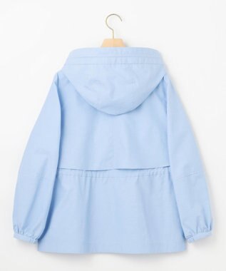 組曲 L 【2WAY】フード付き ライトアウター サックスブルー系