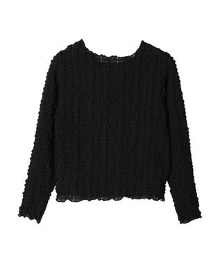 Green Parks ・ＲＡＹ　ＣＡＳＳＩＮ　フクレジャカードプルオーバー Black