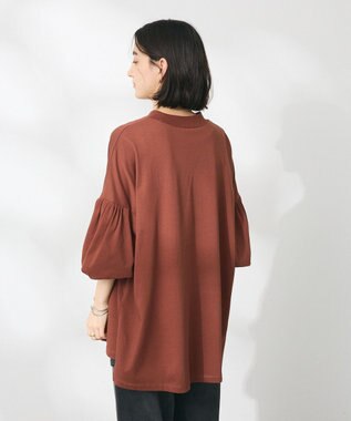 CRAFT STANDARD BOUTIQUE ランタンスリーブチュニック Brown