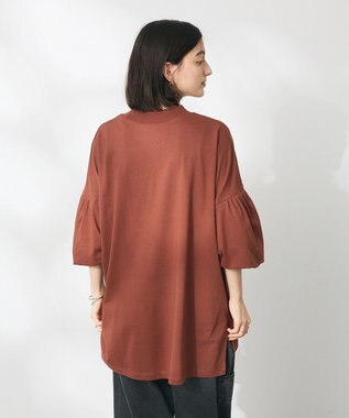 CRAFT STANDARD BOUTIQUE ランタンスリーブチュニック Brown