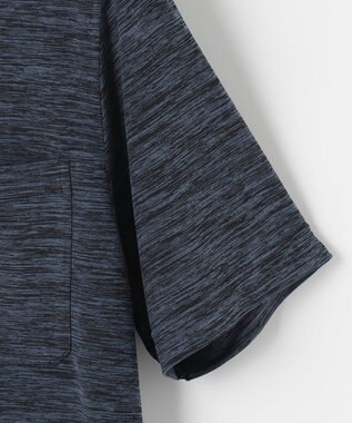 JOSEPH ABBOUD MOUNTAIN 【UNISEX】クールスキンガードポロシャツ ネイビー系