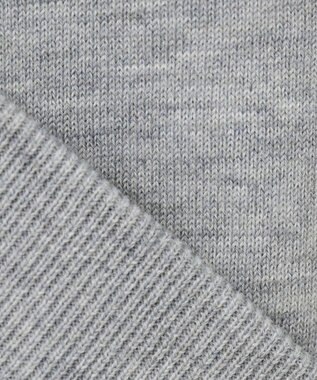 PW CIRCULUS 【WOMEN】【洗える】ベアスタンドモチーフ ラグランスリーブ クルーネック ニット ライトグレー系