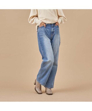 MODE ET JACOMO <carino>【レイン対応】スクエアトゥブロックヒールブーツ ベージュエナメル