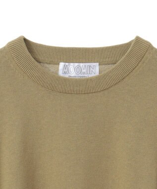 AMERICAN HOLIC Moomin 袖刺繍ニットプルオーバー Green