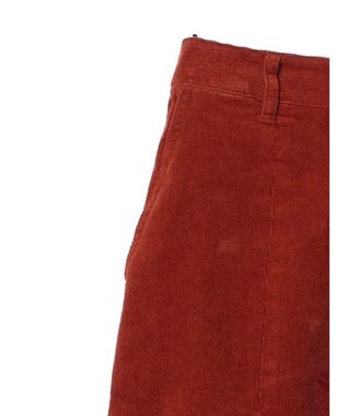 AMERICAN HOLIC コーデュロイＡラインスカート Terracotta