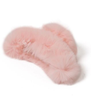 WEGO Lカラーファーバンス ライトピンク