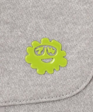 PW CIRCULUS 【WOMEN】【洗える/軽量】裏毛 ロゴ スカート ゴルフウェア レディース ライトグレー