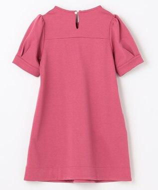 組曲 KIDS 【110-140cm】グログラン ワンピース ラズベリー系