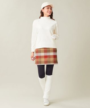 23区GOLF 【WOMEN】ボア キャップ アイボリー系