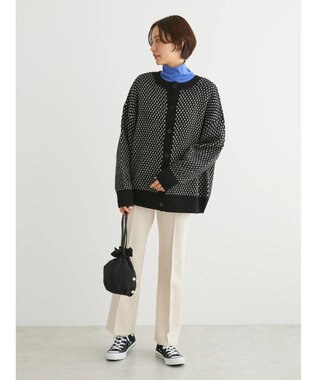 Green Parks ・ＳＵＧＡＲ　ＳＰＯＯＮ　２ｗａｙニットカーディガン Black