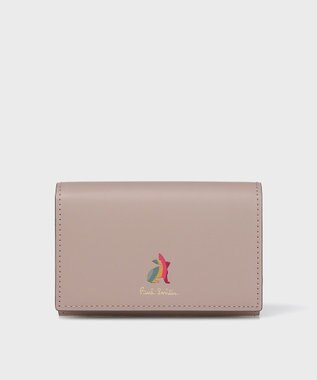 マーケトリーストライプラビット 名刺入れ