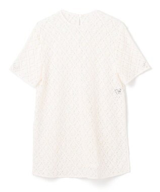 uncrave ジオメトリックレース ブラウス オフ