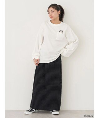 earth music&ecology Ｄｉｓｎｅｙ／覗きルシファーポケットロンＴ White