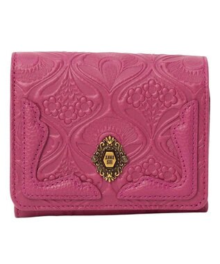 ANNA SUI ノヴァ BOX二つ折り財布 ピンク