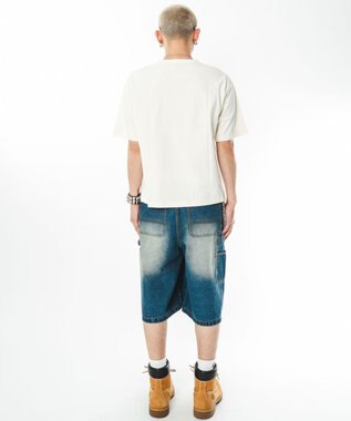 WEGO 【ユニセックス着用ITEM】グラフィックヘンリーネックT（SS） オフホワイト
