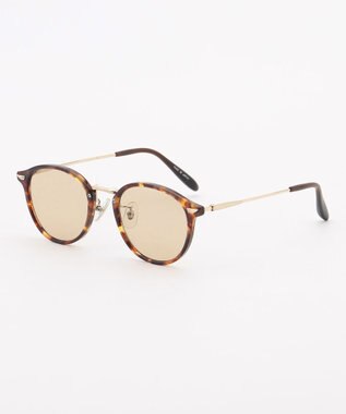 JOSEPH ABBOUD 【世界が認める日本品質】鯖江眼鏡　サングラス ボストン型 ブラウン系