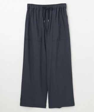 ANY 【新色追加/洗濯機可/ウエストゴム/接触冷感/UVケア/6色展開】清涼リラックスパンツ チャコール