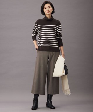 J.PRESS LADIES カシミヤ リバーシブル ヘリンボーン ストール アイボリー系