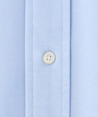 J.PRESS MEN 【夏に嬉しい高機能】カノコインレイパッチポケット シャツ/B.D. サックスブルー系