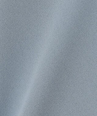 組曲 L 【WEB限定】バックサテンジョーゼット ワンピース ブルー系