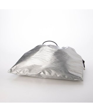 UNBILLION カシュカシュ cachecache / コンビ金手ハンドル2wayトート シルバー