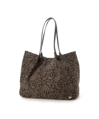 LA BAGAGERIE 【DEVEAUX】ペイズリーナチュラルトート