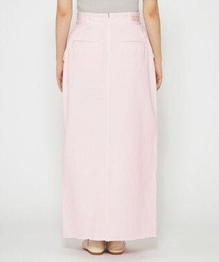 uncrave デニム スカート（uncrave WHITE） ライトピンク