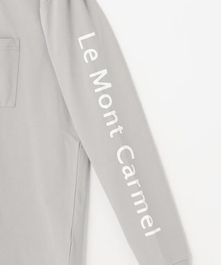 SHARE PARK LADIES 【UNISEX】吸水速乾 ショルダーロゴロングスリーブTシャツ（S・Mサイズ） グレー