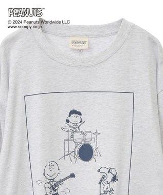 Green Parks ■ＰＥＡＮＵＴＳ　バンドロンＴ Light Gray Mixture