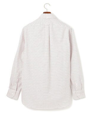 J.PRESS MEN 【定番 / 不変の品格】タッターソール シャツ / ボタンダウン レッド系3