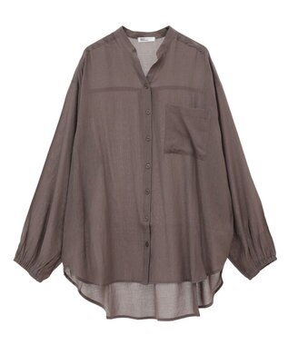 CRAFT STANDARD BOUTIQUE ヴィンテージボイルスキッパー長袖シャツ Mocha