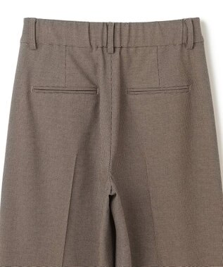 UNFILO タックワイドパンツ ハウンドトゥース