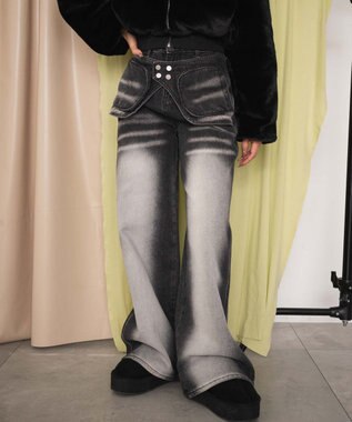  ラップブラストフレアデニム