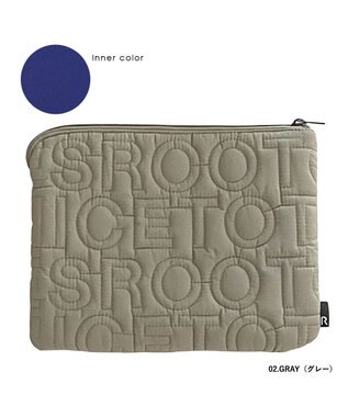 ROOTOTE 1321【オリジナル】SN.ポーチ.アルファベットスープ-キルティング-A