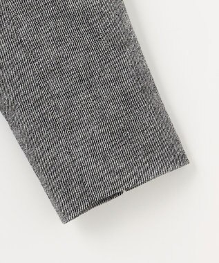 自由区 S 【洗える】ライトネップツイルジャケット コート モノトーン