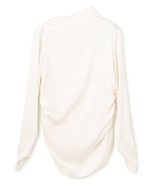 BEIGE， GINETTE / シャーリングブラウス Ecru