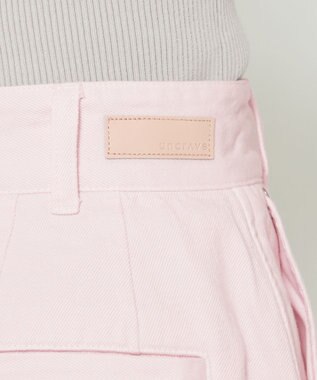 uncrave デニム スカート（uncrave WHITE） ライトピンク