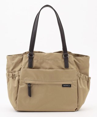 LA BAGAGERIE 【MONICA】ポーチ付き3WAYトートバッグ ベージュ