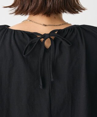 CRAFT STANDARD BOUTIQUE カットクレープ裾バルーンプルオーバー Black