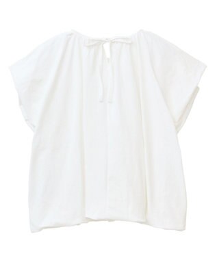 CRAFT STANDARD BOUTIQUE カットクレープ裾バルーンプルオーバー White