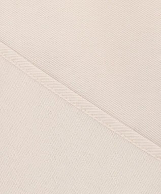 自由区 S 【UVカット・吸水速乾・洗える】ツイストプレーンバンドカラーチュニック丈 カットソー シャンパンベージュ