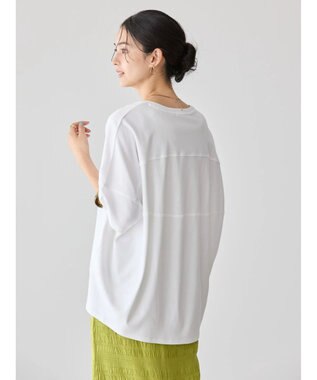 AMERICAN HOLIC ＵＶカット＋接触冷感　コクーンカットプルオーバー Off White