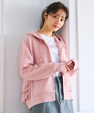 Feroux メッセージプリント・ロングスリーブTシャツ ホワイト系