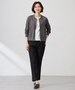 J.PRESS LADIES エッグパール ネックレス シルバー系