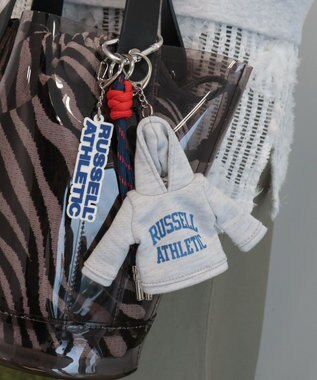 AMERICAN HOLIC 【RUSSELL】フーディースウェット チャーム Multi