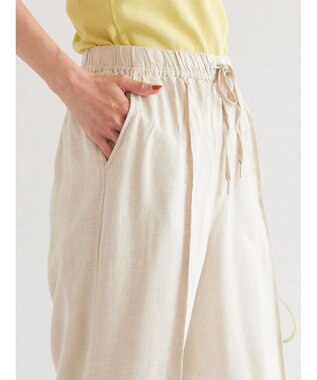 AMERICAN HOLIC リネンブレンドワイドイージーパンツ Light Beige